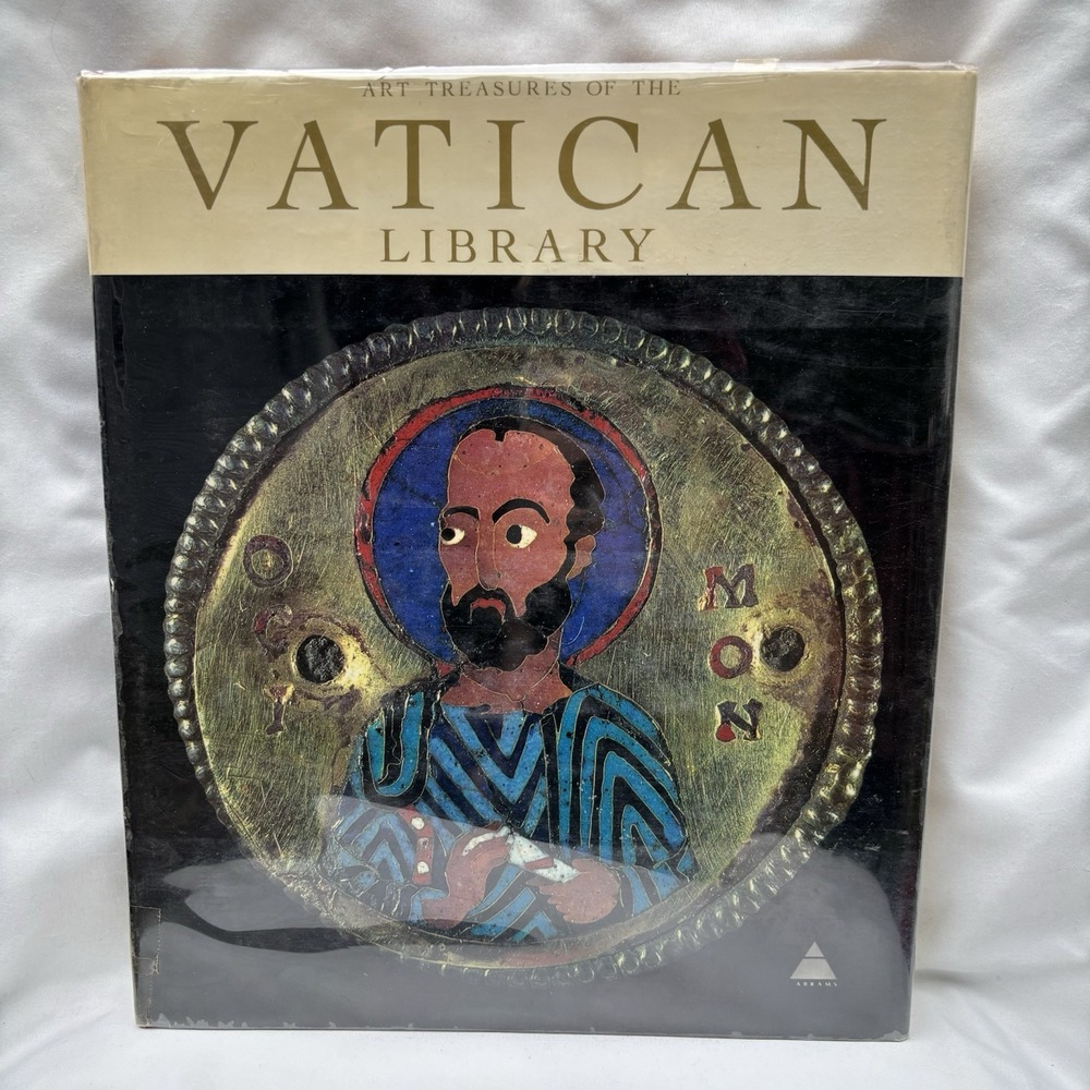 Leonard von Matt Art Treasures of the Vatican Library HC 1974 1st DJ Illus